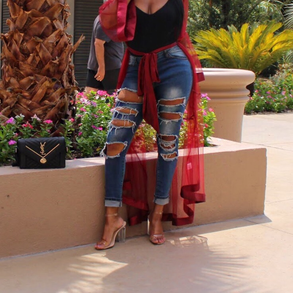 Ripped jeans